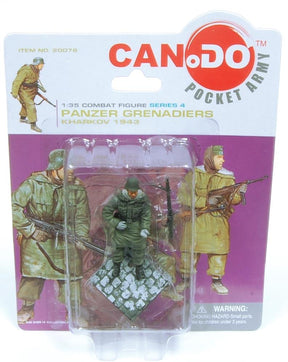 1:35 Combat Figure Series 4 Panzer Grenadiers Kharkov 1943 Set Of 4