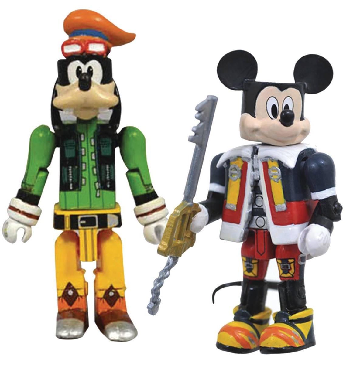 Kingdom Hearts Minimates Series 1 | Mickey Mouse & Goofy