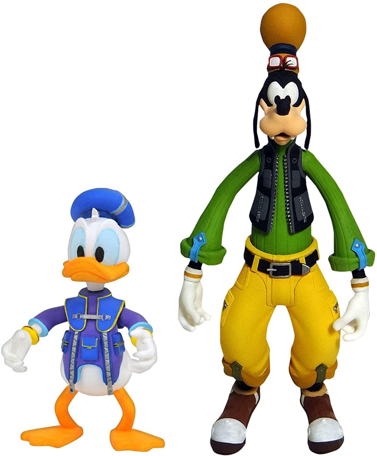 Kingdom Hearts 3 Select Action Figure 2-Pack | Goofy & Donald