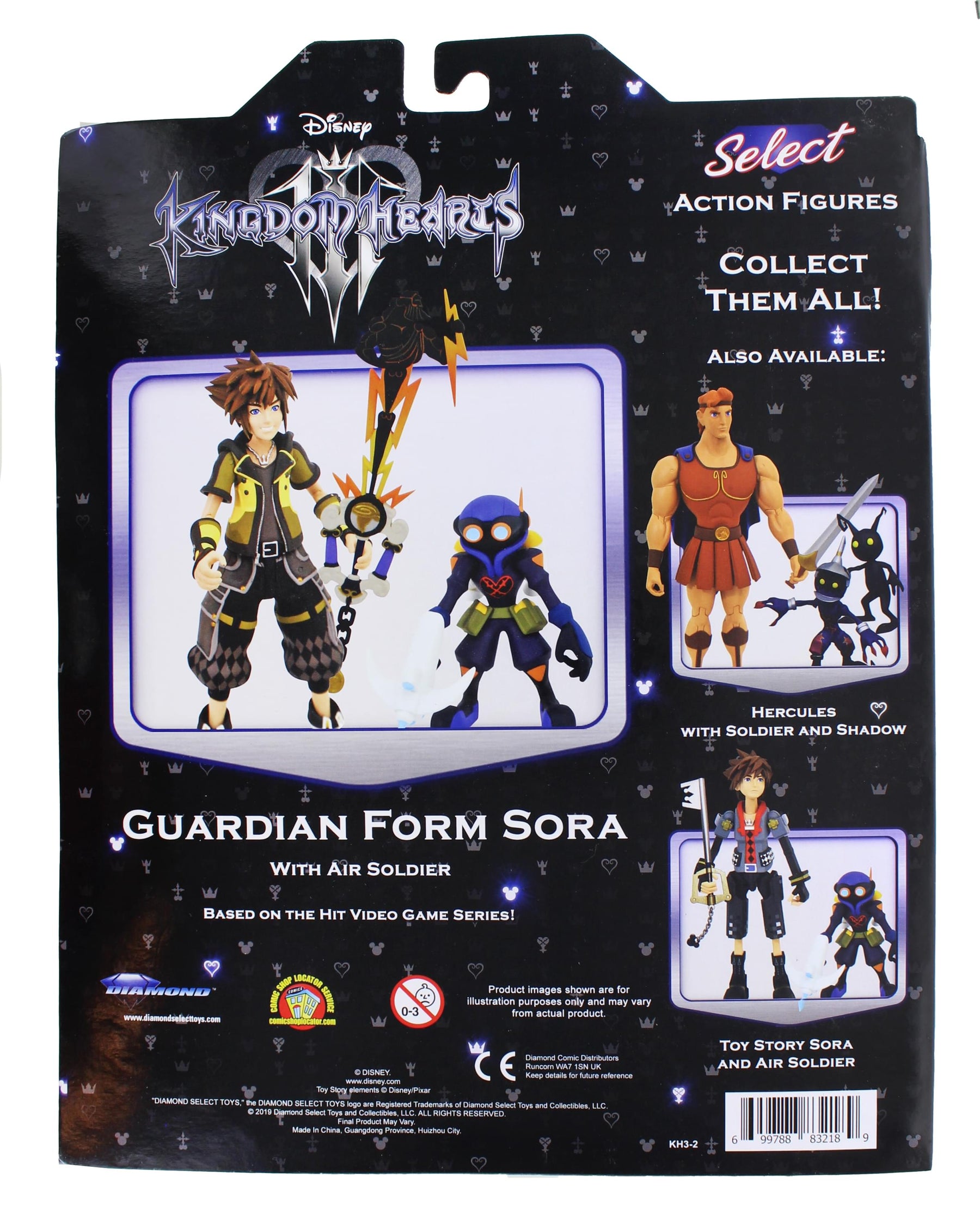 Kingdom Hearts 3 Series 2 Action Figure | Guardian Form Sora