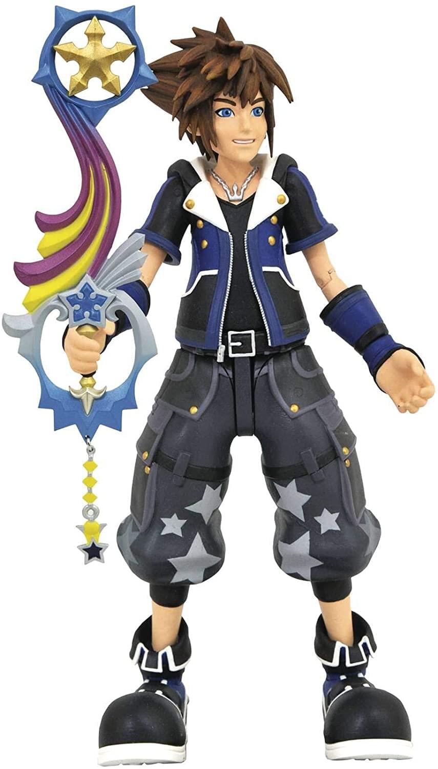 Kingdom Hearts 3 Select Action Figure | Wisdom Form Sora