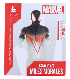 Marvel Spider-Man Camouflage Miles Morales Exclusive 7 Inch Resin Bust