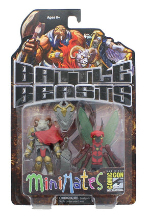 Battle Beasts Exclusive Minimates 2 Pack - Vorin & Zik
