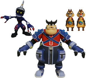 Disney Kingdom Hearts Series 2 Select: Soldier Pete, Chip and Dale