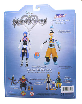 Disney Kingdom Hearts Series 2 Select: Aqua & Goofy 2-Pack