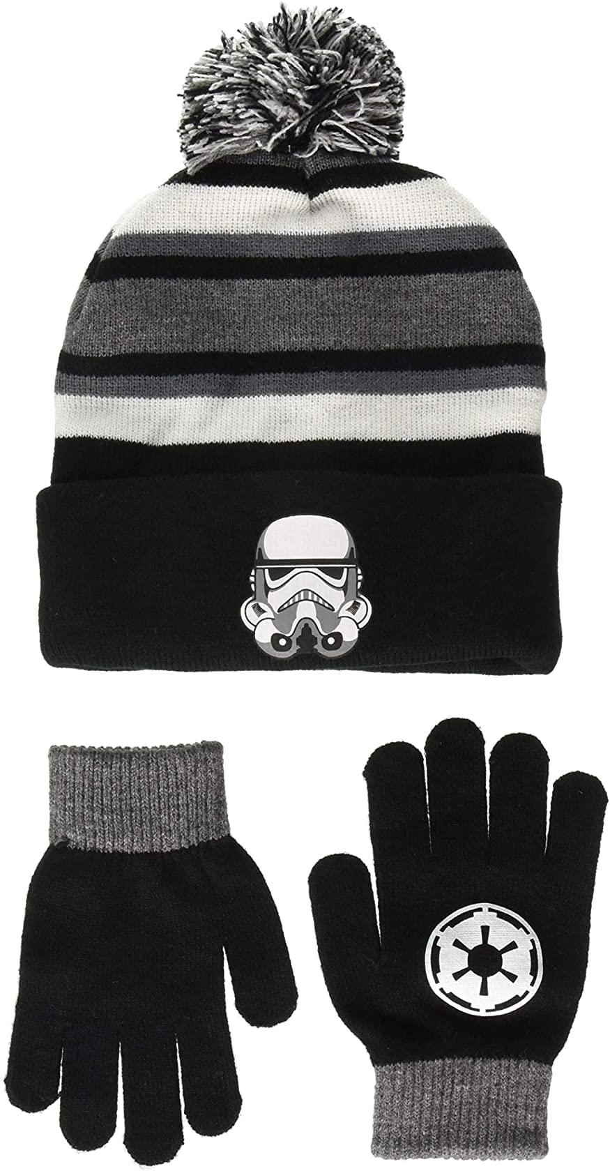 Star Wars Boys Stormtrooper Winter Beanie & Glove Set