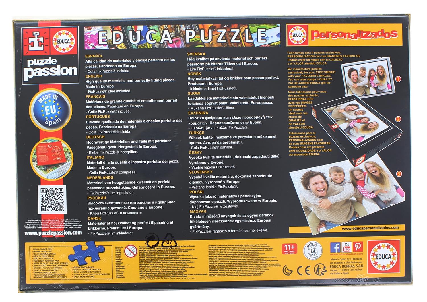 Educa Borrás - Puzzle 1000 Peças - Foto de Turma, Toys R' Us