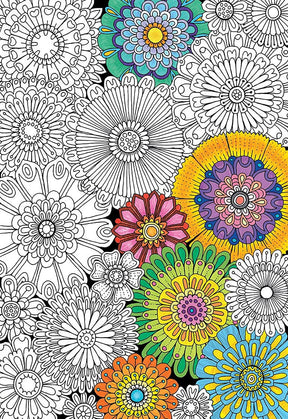 Doodle Art 300 Piece Coloring Jigsaw Puzzle