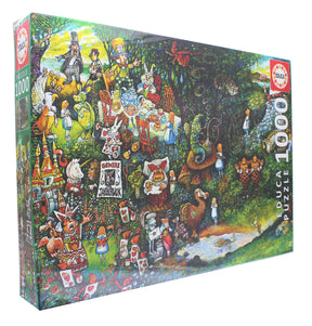 Alice in Wonderland 1000 Piece Jigsaw Puzzle