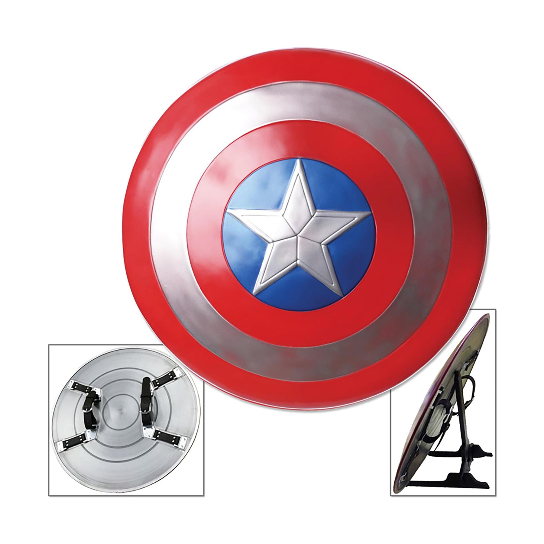 Marvel Captain America Shield 1:1 Scale Metal Replica