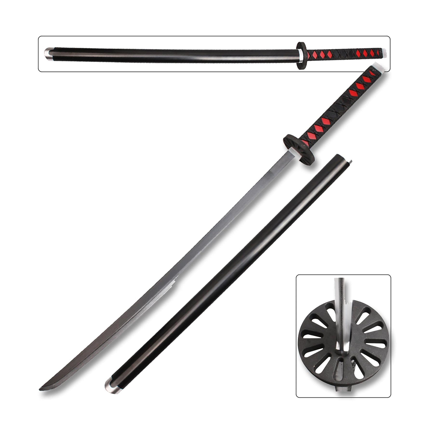 Demon Slayer Tanjiro Kamado 40.5 Inch Foam Replica Samurai Sword