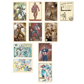 Marvel's The Avengers Agent Coulson's Vintage Captain America Trading Cards