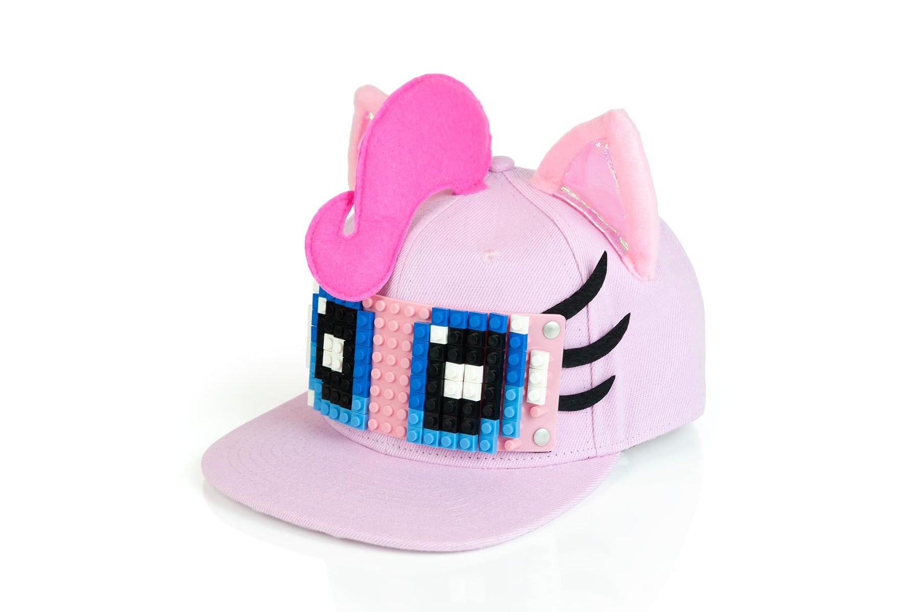 My Little Pony Pinkie Pie Snapback Hat / Cap with Bricky Blocks for Girls