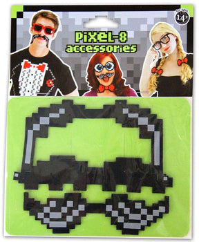 Pixel-8 Costume Moustache Set