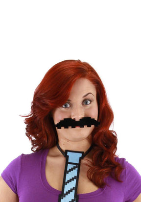 Pixel-8 Costume Moustache Set
