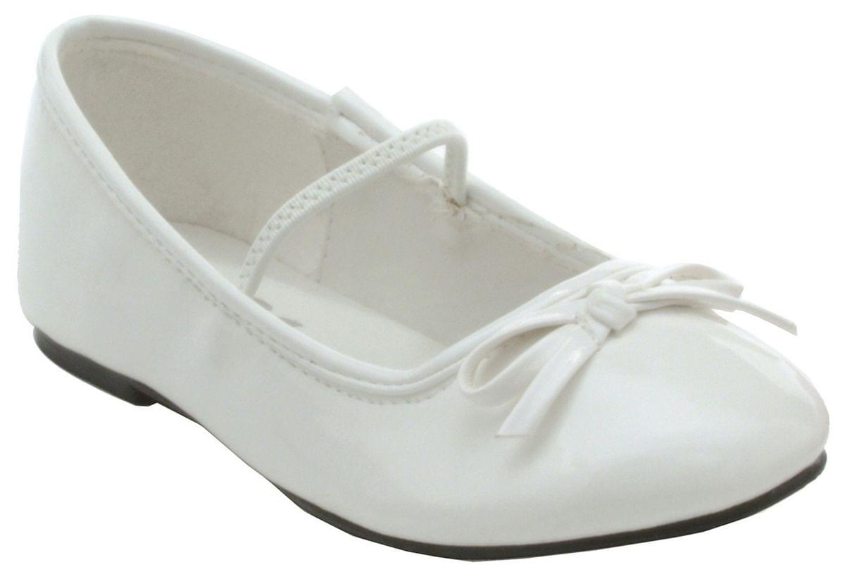 Ballet Child Costume Slipper, White