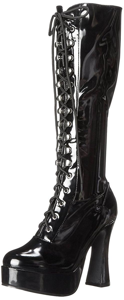 Easy Lace Women's Costume Boots, Black
