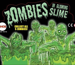 Zombie in Glow Slime and Goo Drum Mini Figure