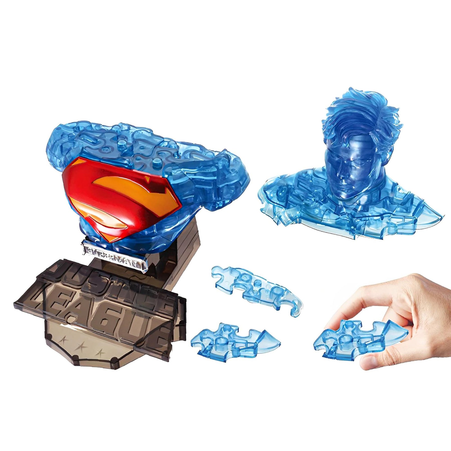 Eaglemoss DC Superman 72 Piece 3D Jigsaw Puzzle | Crystal Color Brand New