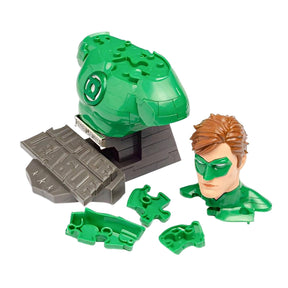 DC Green Lantern 72 Piece 3D Jigsaw Puzzle | Solid Color