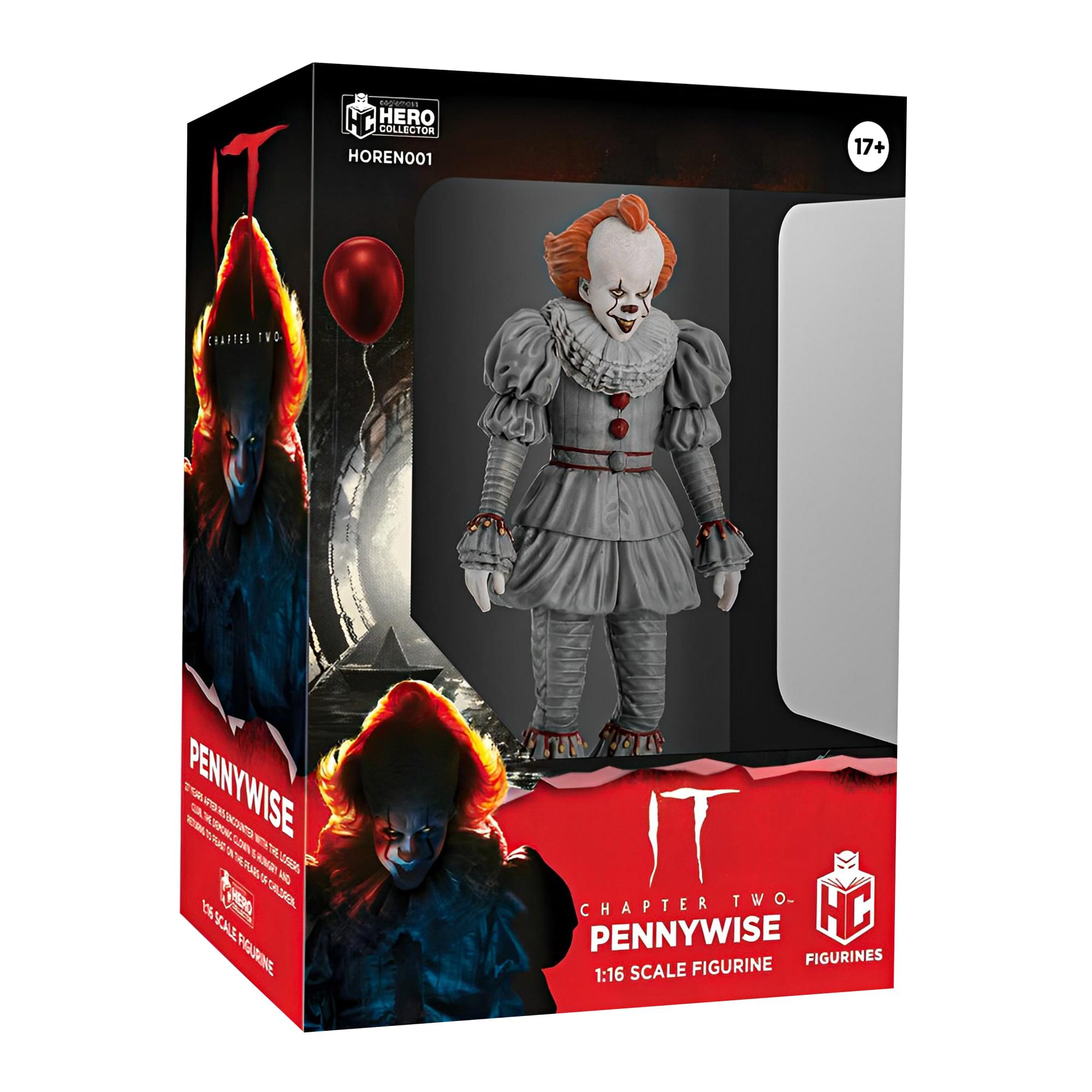 Eaglemoss IT Pennywise (2017) 1:16 Scale Horror Figure
