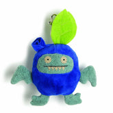 Ugly Dolls Fruities 4" Plush Clip-On: Ice-Bat Blueberry