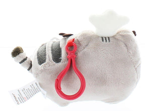 Pusheen The Cat 4.5" Plush Backpack Clip: Pusheen with Chef Hat