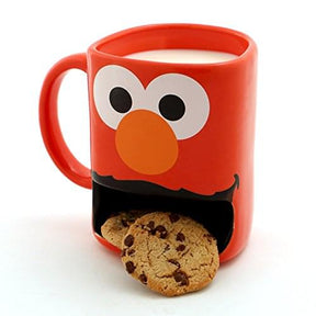 Sesame Street Elmo with Cookie Slot 10oz Stoneware Mug