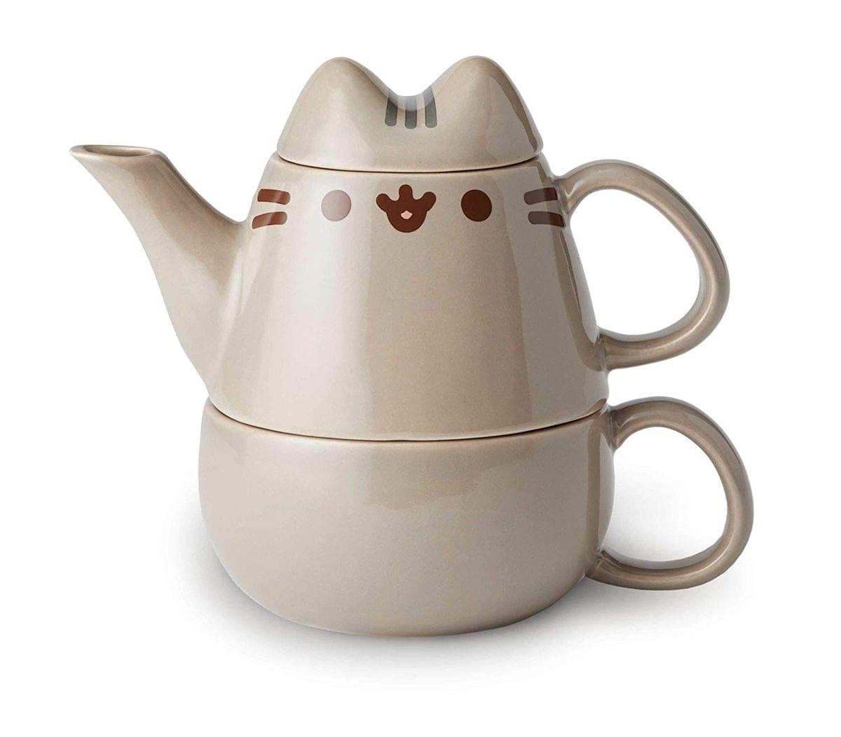 Pusheen Tea for One Set - 10oz Kettle/ Cup/ Lid