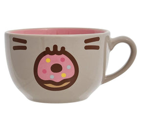 Pusheen Donut 18oz Stoneware Latte Mug