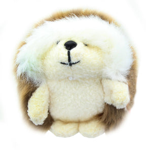 Ganley the Hedgehog 3 Inch Plush Animal | Medium Brown