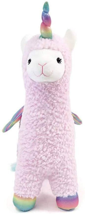 Rainbow Sparkles Llamacorn 15.5 Inch Stuffed Animal Plush