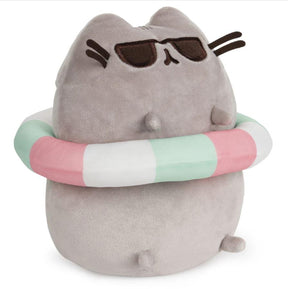 Pusheen in Striped Tube and Sunglasses 9.5 Inch Plush