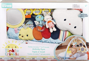 Baby Tinkle Crinkle & Friends Activity Gym | 8-Piece Plush Set
