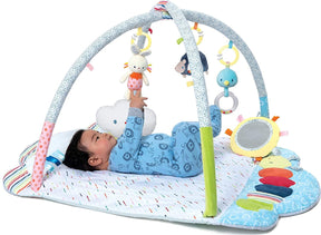 Baby Tinkle Crinkle & Friends Activity Gym | 8-Piece Plush Set