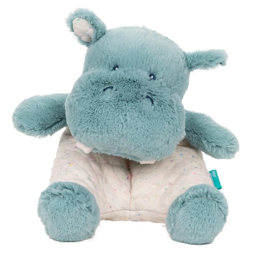 Oh So Snuggly Hippo 8 Inch Baby Plush