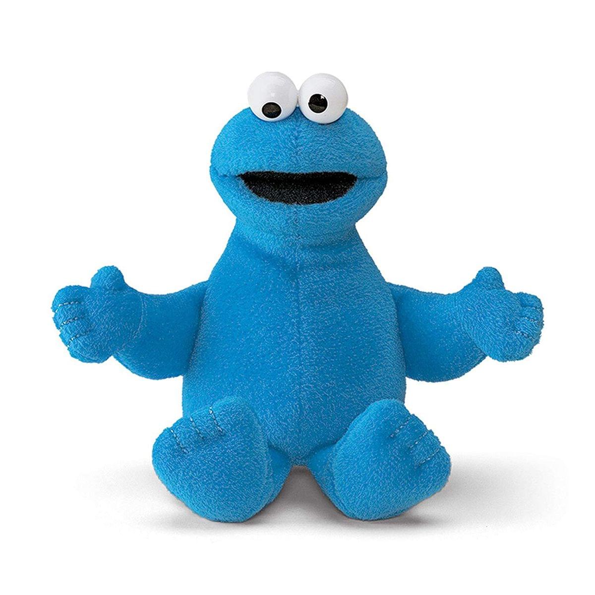 Sesame Street Cookie Monster 6-Inch Plush Beanbag Character