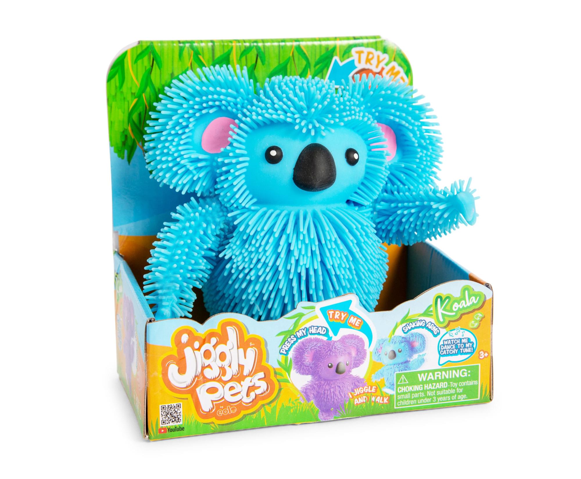 Jiggly Pets Walking Koala With Sound | Blue