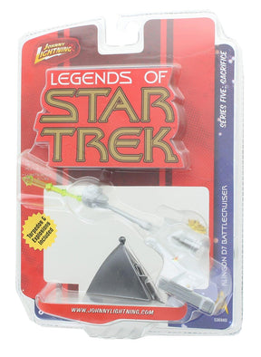 Star Trek Johnny Lightning S5 Mini Die Cast Ship - Klingon D7 Battlecruiser