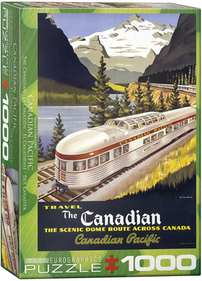 CP Rail The Canadian 1000 Piece Jigsaw Puzzle