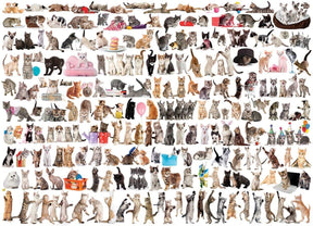 The World of Cats 1000 Piece Jigsaw Puzzle