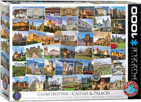 Castles & Palaces Globetrotter 1000 Piece Jigsaw Puzzle