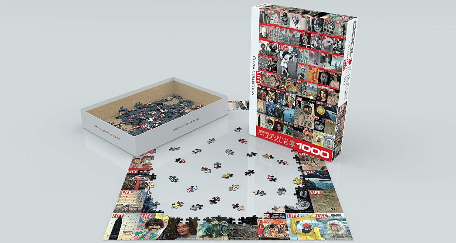 The LIFE Cover Collection 1000 Piece Jigsaw Puzzle