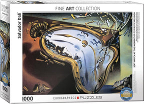 Soft Watch at Moment of First Explosion by Salvador Dali 1000 Piece Jigsaw Puzzle