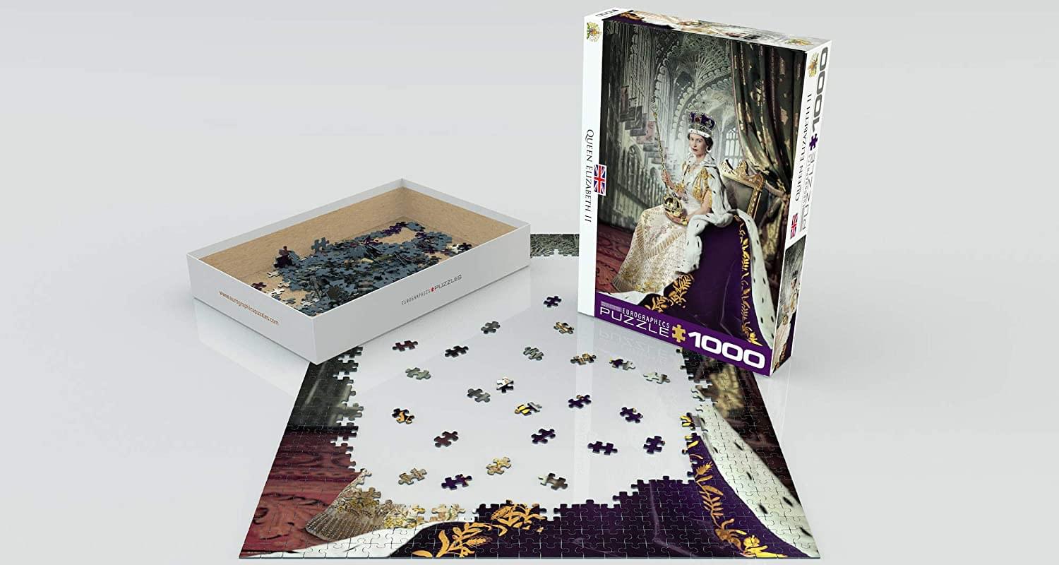 Queen Elizabeth II 1000 Piece Jigsaw Puzzle