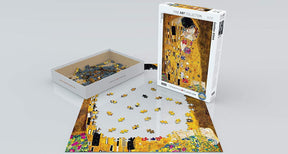 The Kiss by Gustav Klimt 1000 Piece Jigsaw Puzzle