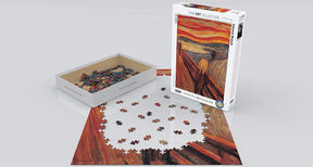 The Scream by Edvard Munch 1000 Piece Jigsaw Puzzle