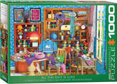 All You Knit Is Love by Paul Normand 1000 Piece Jigsaw Puzzle