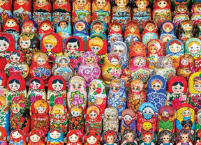 Russian Matryoshkas Dolls 1000 Piece Jigsaw Puzzle