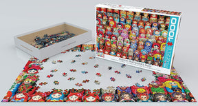 Russian Matryoshkas Dolls 1000 Piece Jigsaw Puzzle